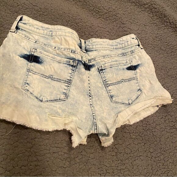 Arizona Acid Washed Shorts Size 15 Junior - Picture 11 of 12